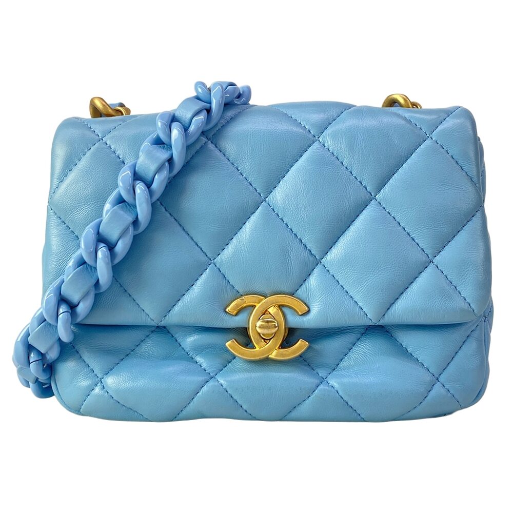 Chanel Mini Matelasse Shoulder Bag AS3205